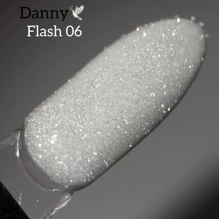 Світловідбиваючий гель-лак Danny Flash 06, 10 мл