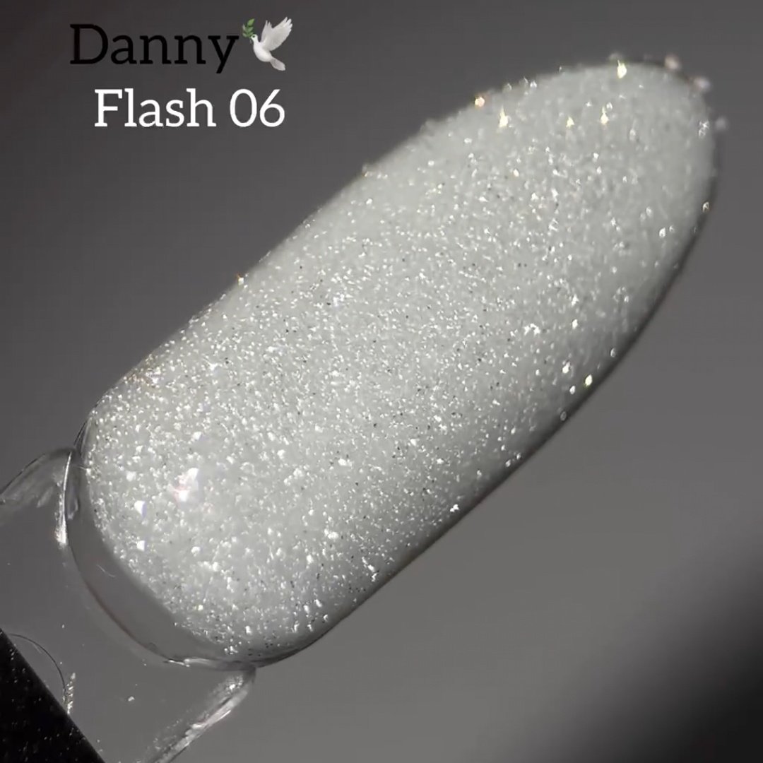 Світловідбиваючий гель-лак Danny Flash 06, 10 мл