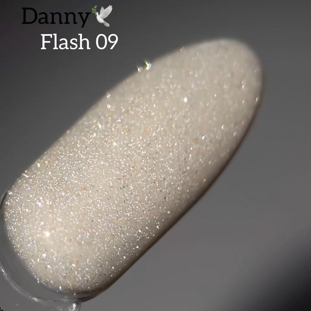 Світловідбиваючий гель-лак Danny Flash 09, 10 мл