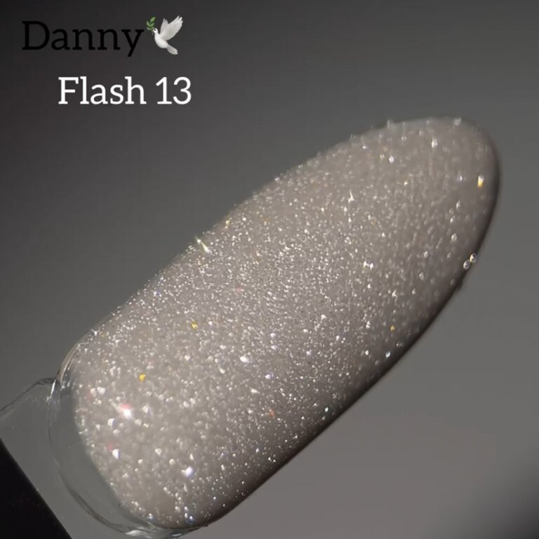 Світловідбиваючий гель-лак Danny Flash 13, 10 мл