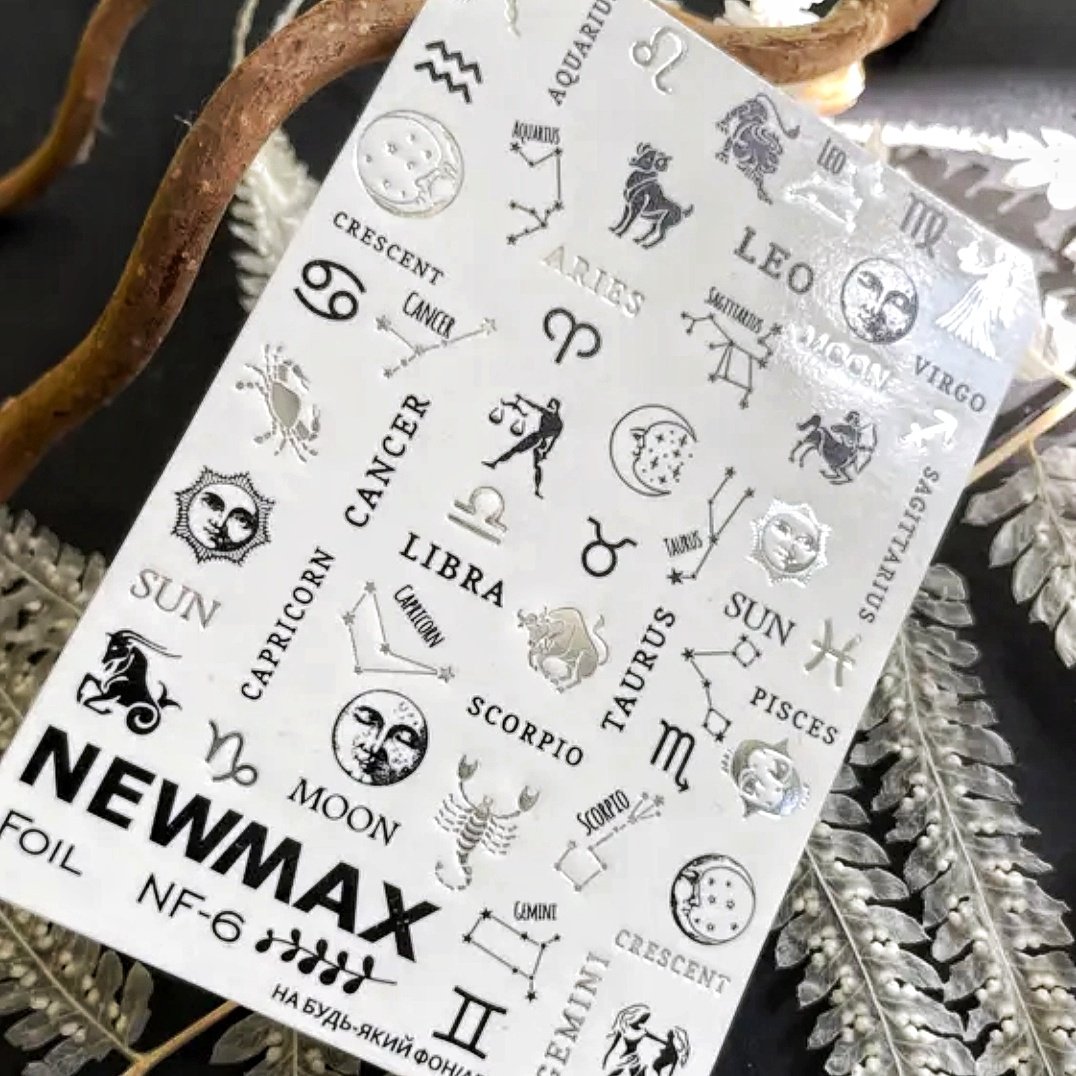 Слайдер дизайн NewMax Foil NF-6 (срібло)