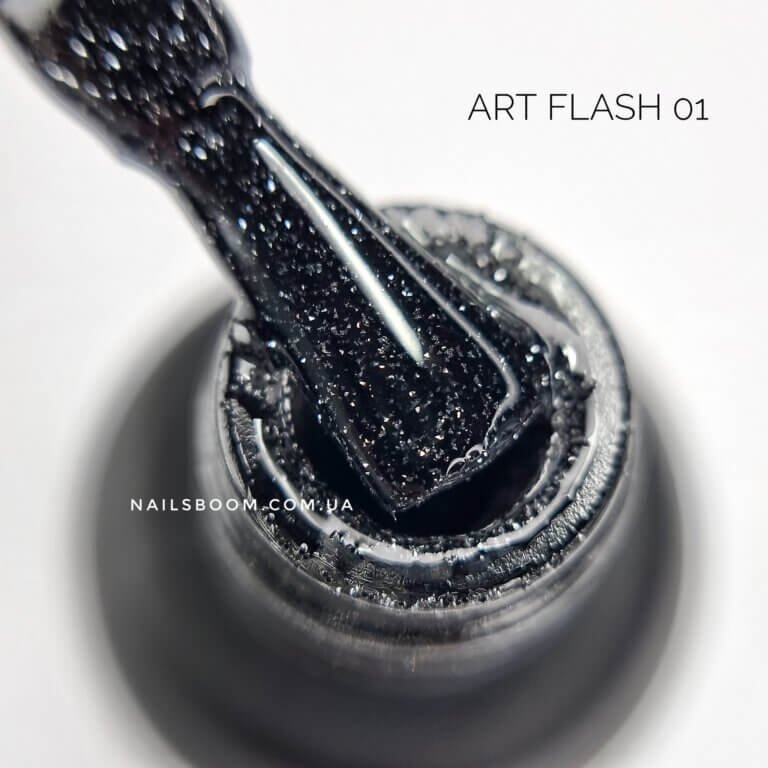 Світловідбиваючий гель-лак ART Flash gel polish №FG001, 6 мл