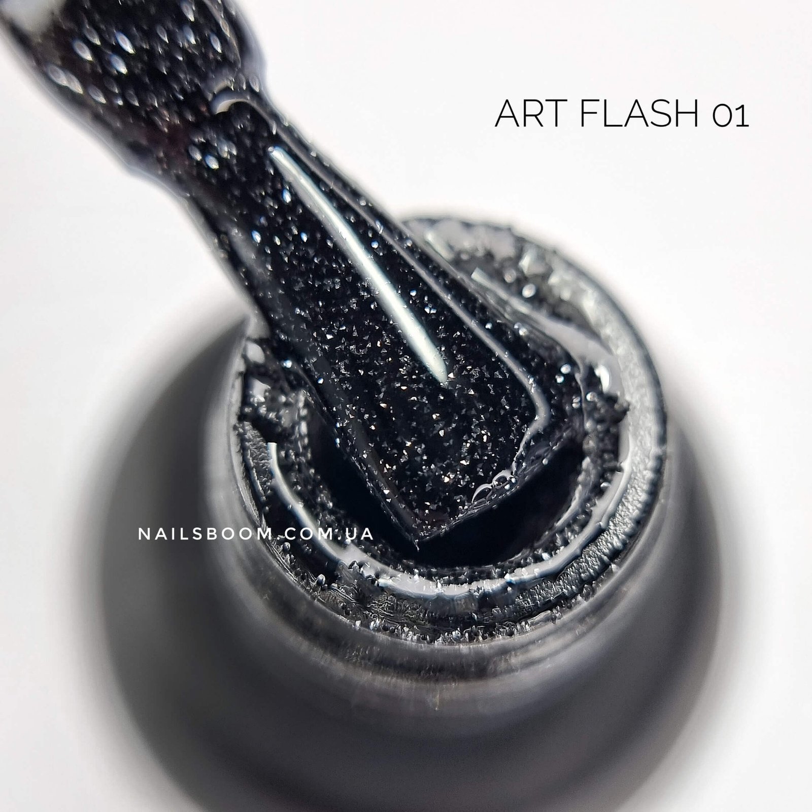 Світловідбиваючий гель-лак ART Flash gel polish №FG001, 6 мл