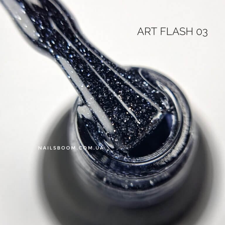 Світловідбиваючий гель-лак ART Flash gel polish №FG003, 6 мл