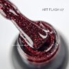 Світловідбиваючий гель-лак ART Flash gel polish №FG007, 6 мл