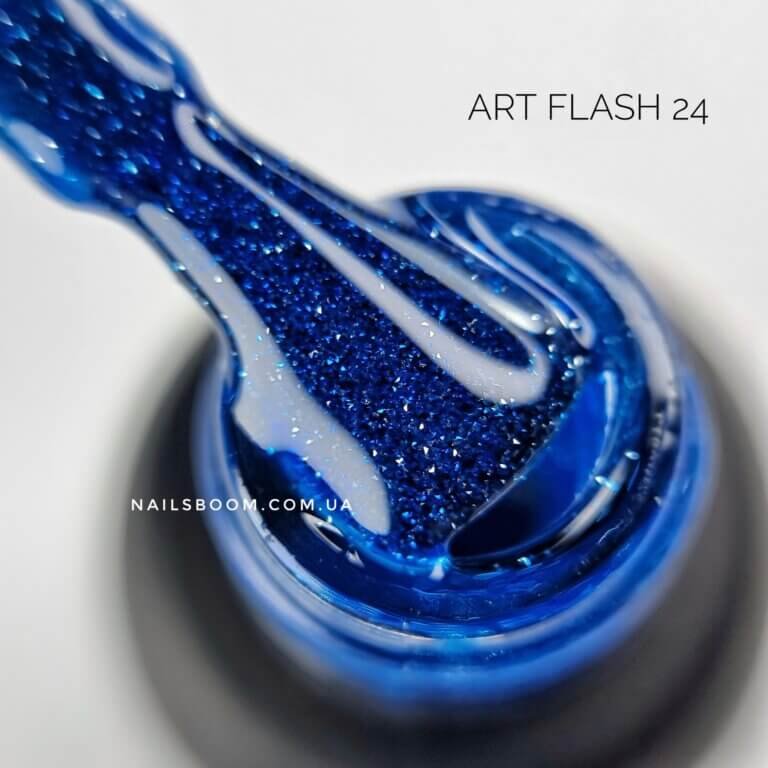 Світловідбиваючий гель-лак ART Flash gel polish №FG024, 6 мл