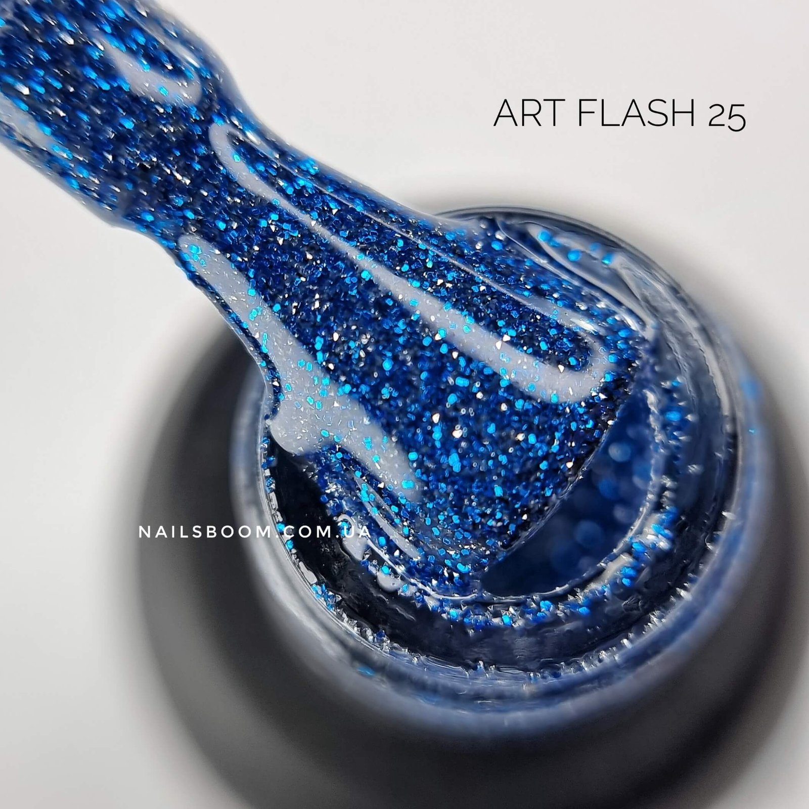 Світловідбиваючий гель-лак ART Flash gel polish №FG025, 6 мл