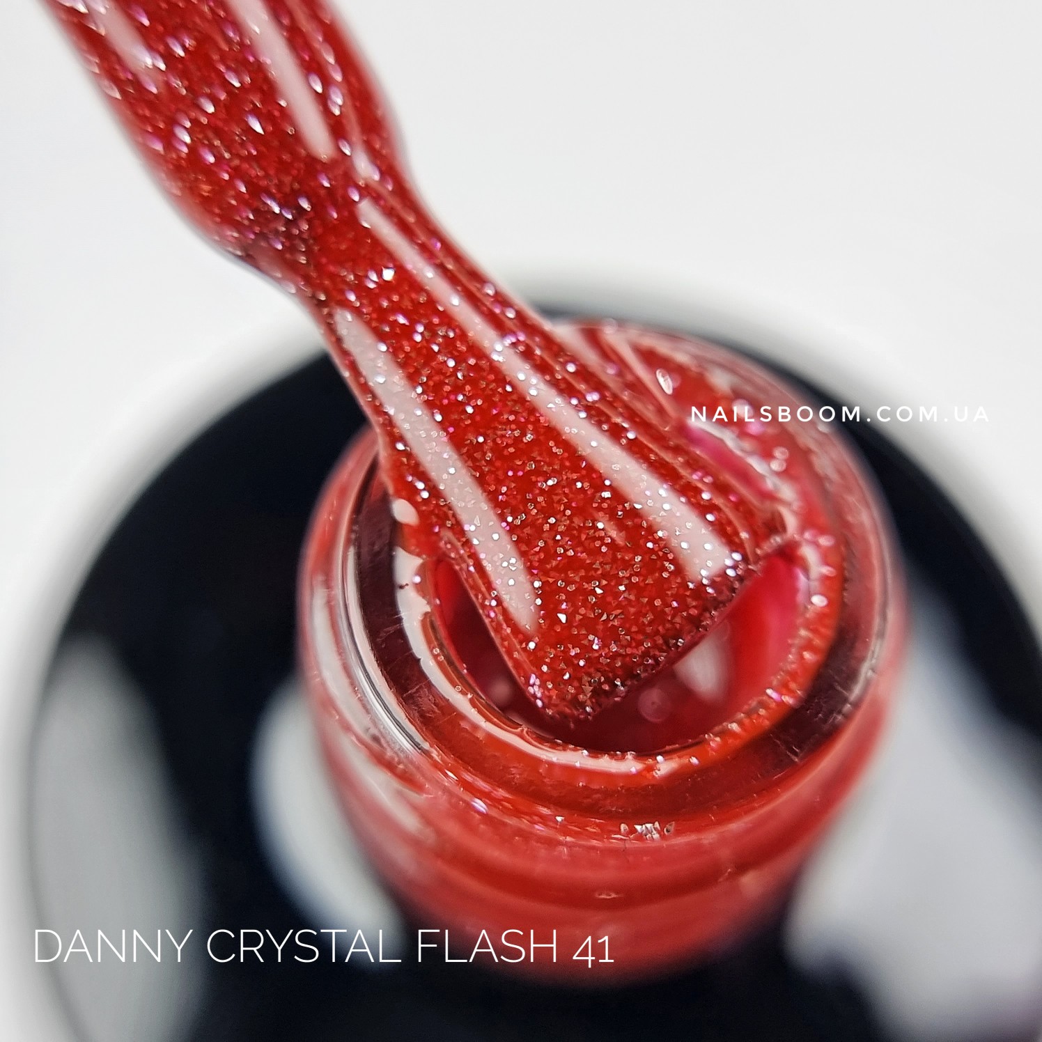 Світловідбиваючий гель-лак Danny Crystal Flash №41, 10 мл