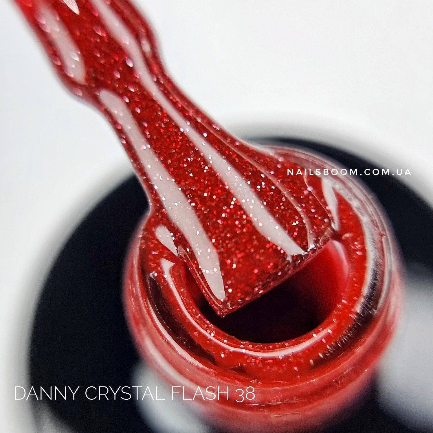 Світловідбиваючий гель-лак Danny Crystal Flash №38, 10 мл