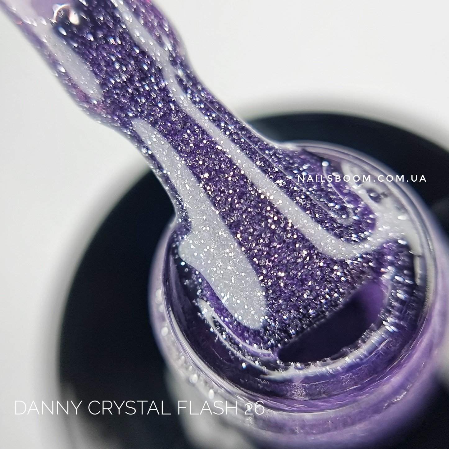 Світловідбиваючий гель-лак Danny Crystal Flash №26, 10 мл