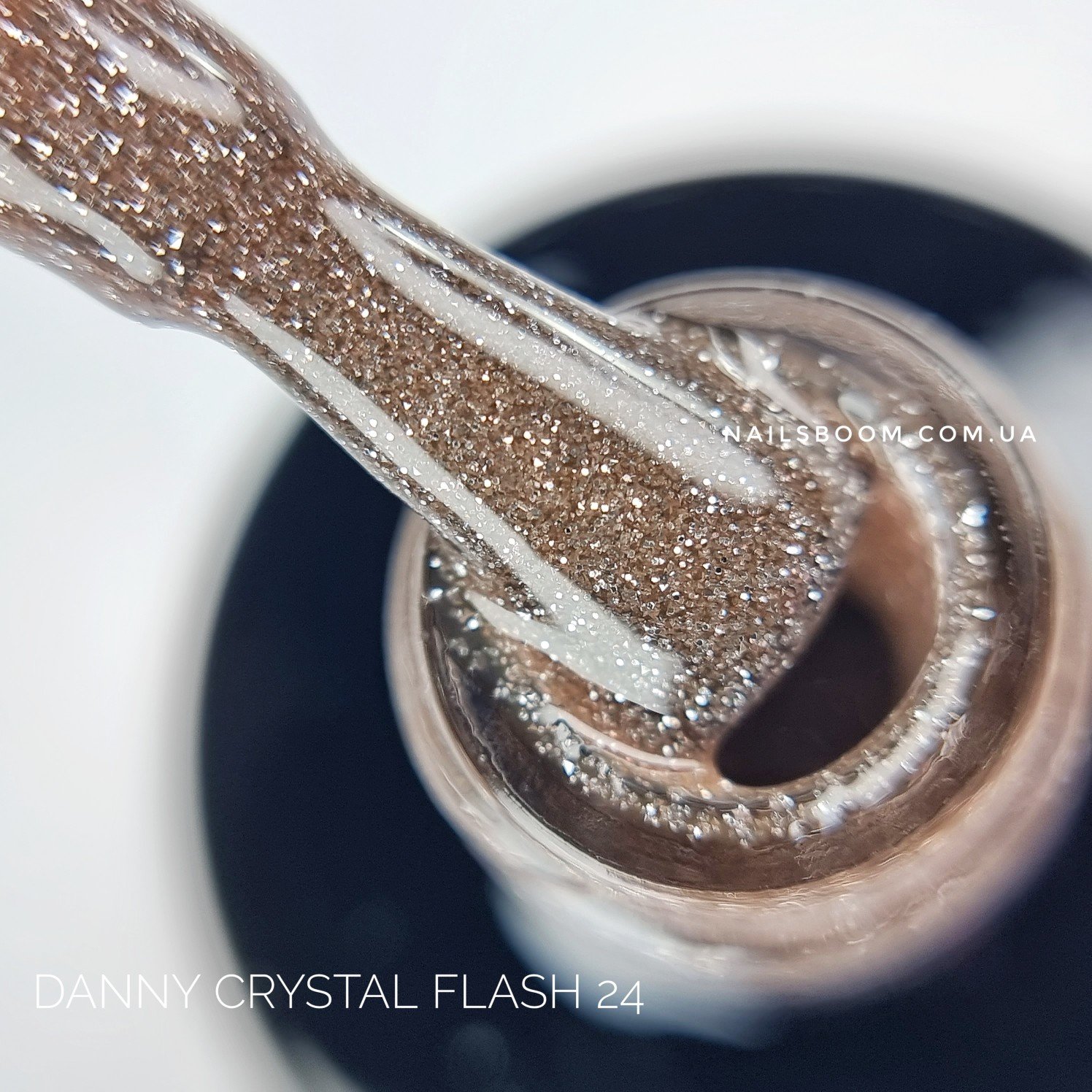 Світловідбиваючий гель-лак Danny Crystal Flash №24, 10 мл