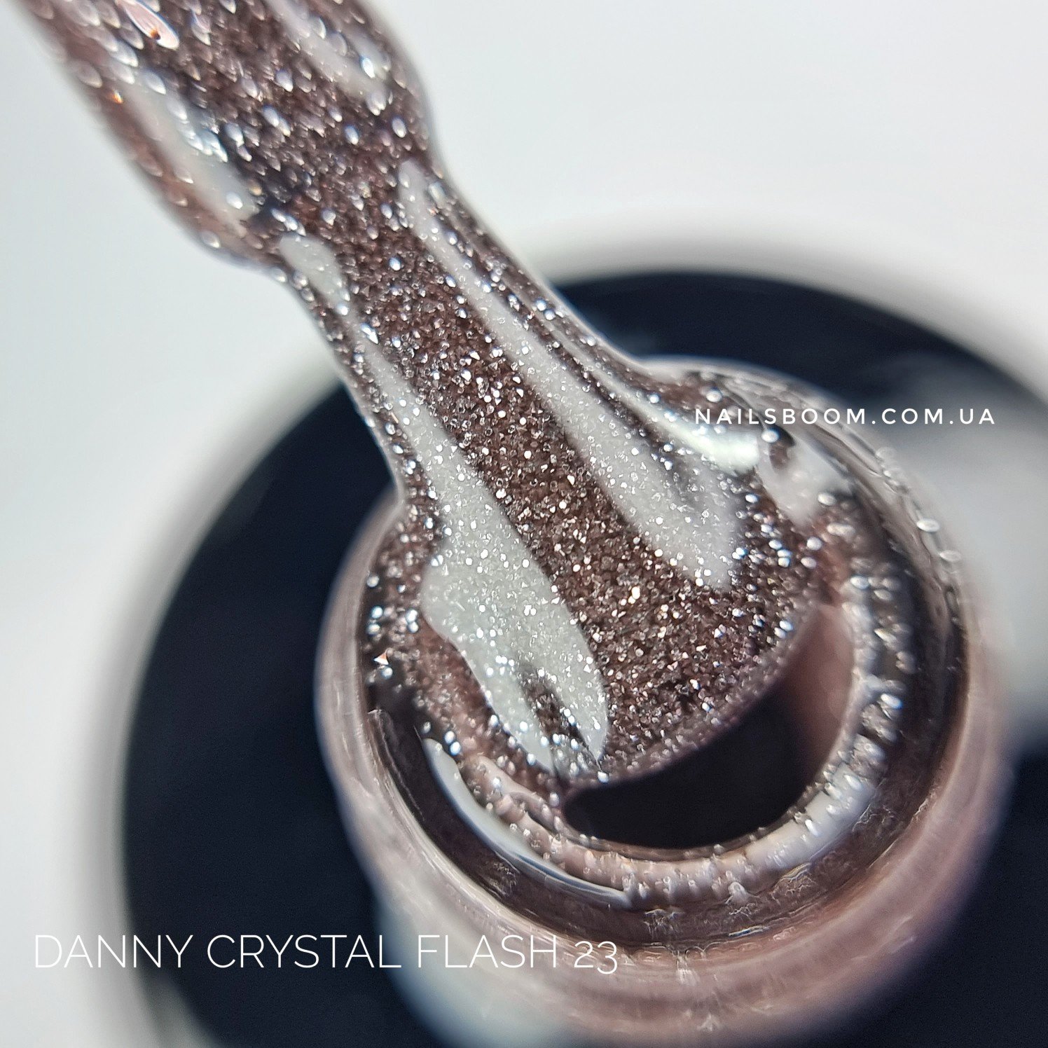 Світловідбиваючий гель-лак Danny Crystal Flash №23, 10 мл