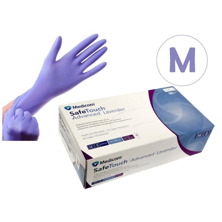 Screenshot_20230928-124132_Chrome-01 Рукавички нітрилові лавандові Medicom 1182-TG-C (3.5 г), розмір М, 1 пара