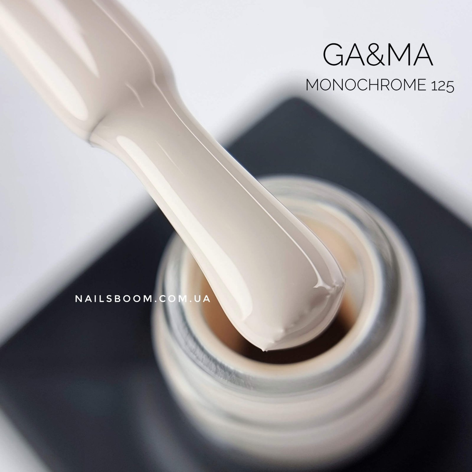 Гель-лак GA&MA Monochrome collection 125 Raf, 10 мл
