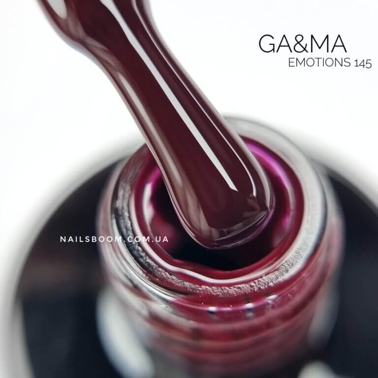 Гель-лак GA&MA Emotions collection 145 твори, 10 мл