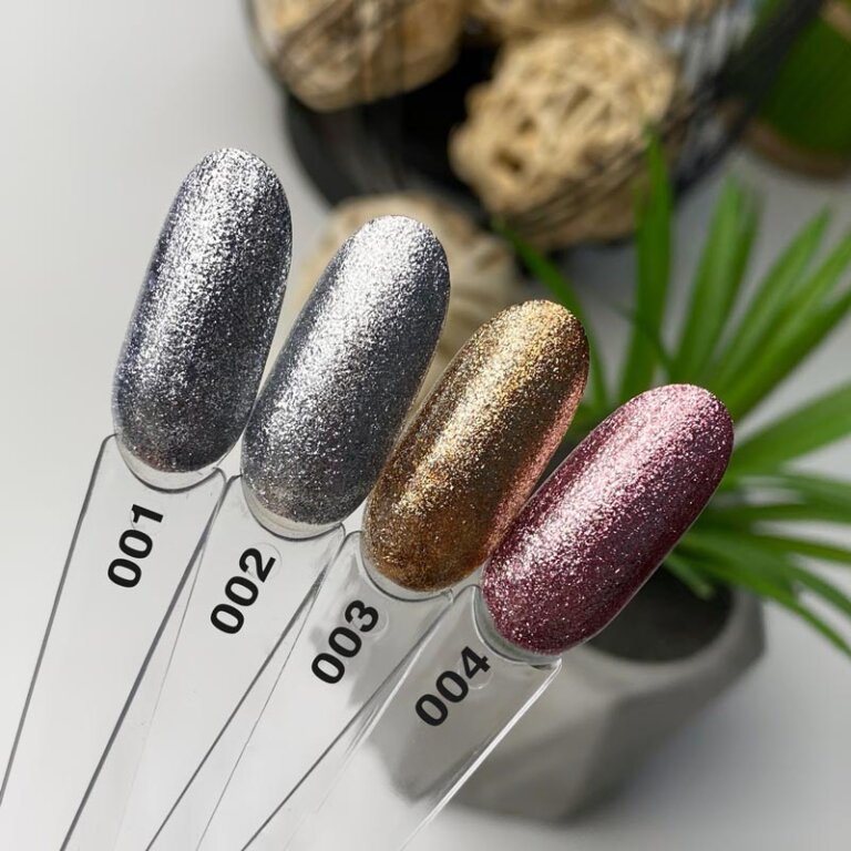 Гель для дизайну ART Platinum gel №002 Warm silver, 5 мл