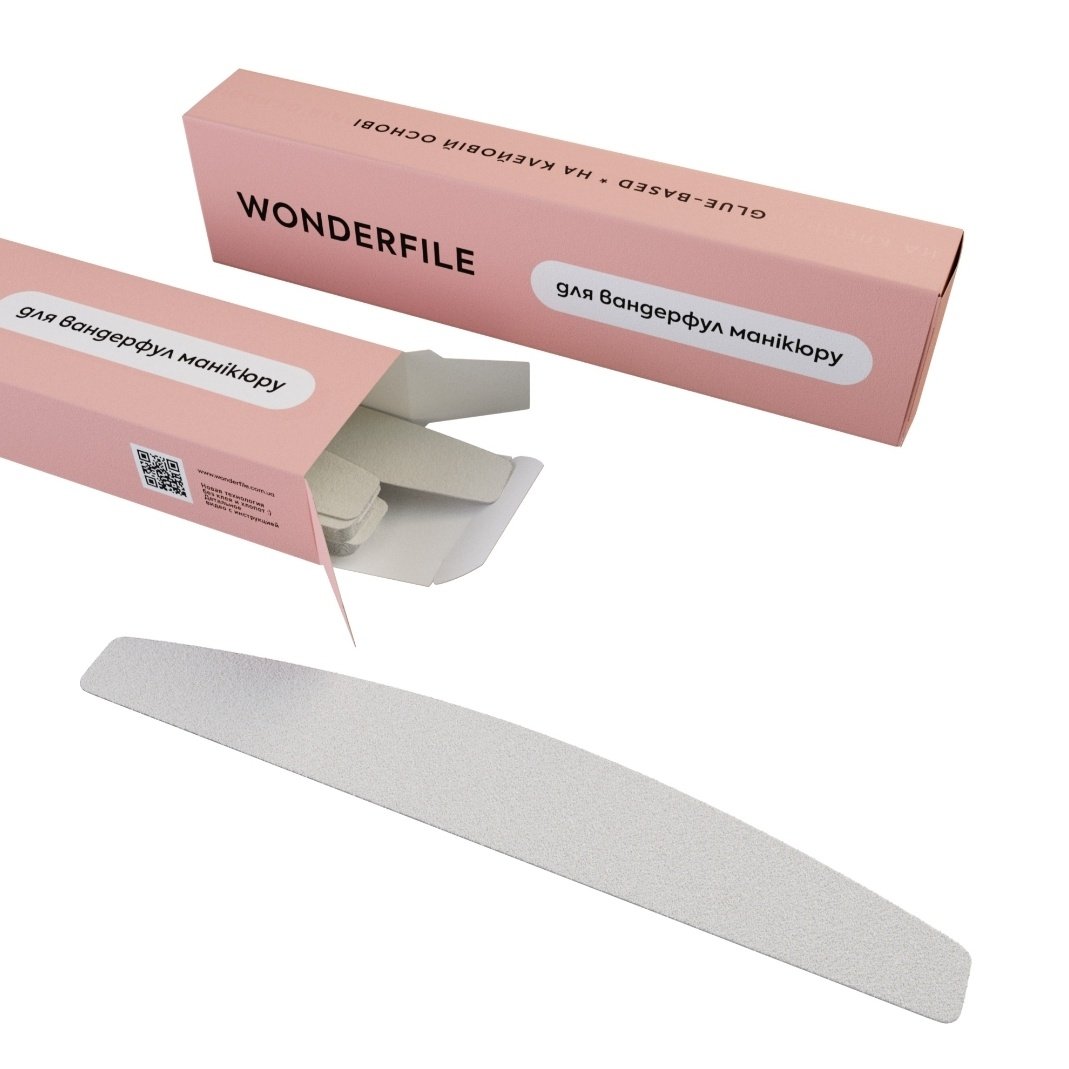 Wonderfile Клейові файли Wonderfile півмісяць 162*24, 50 шт