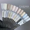 Гель-лак GA&MA Basic collection 002 сніжно білий, 15 мл