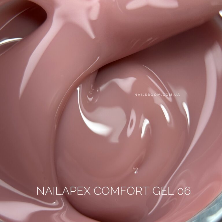 Гель NailApex Comfort Builder Gel №06 (чайна роза), 30 мл