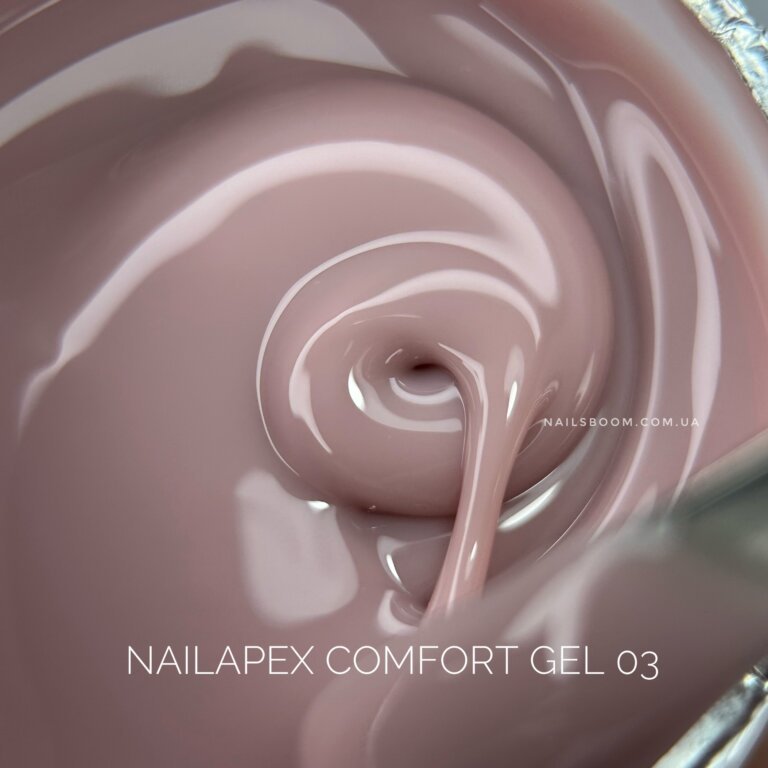 Гель NailApex Comfort Builder Gel №03 (кавовий нюд), 30 мл