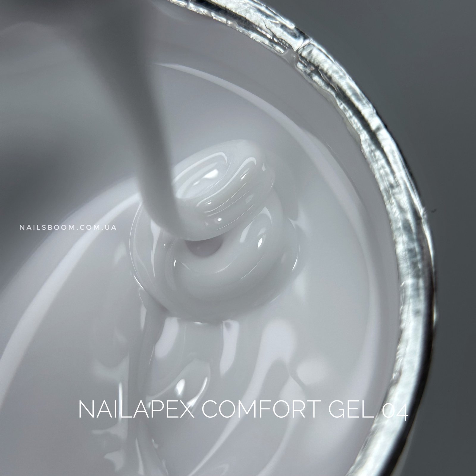 Гель NailApex Comfort Builder Gel №04 (молочний гель), 30 мл