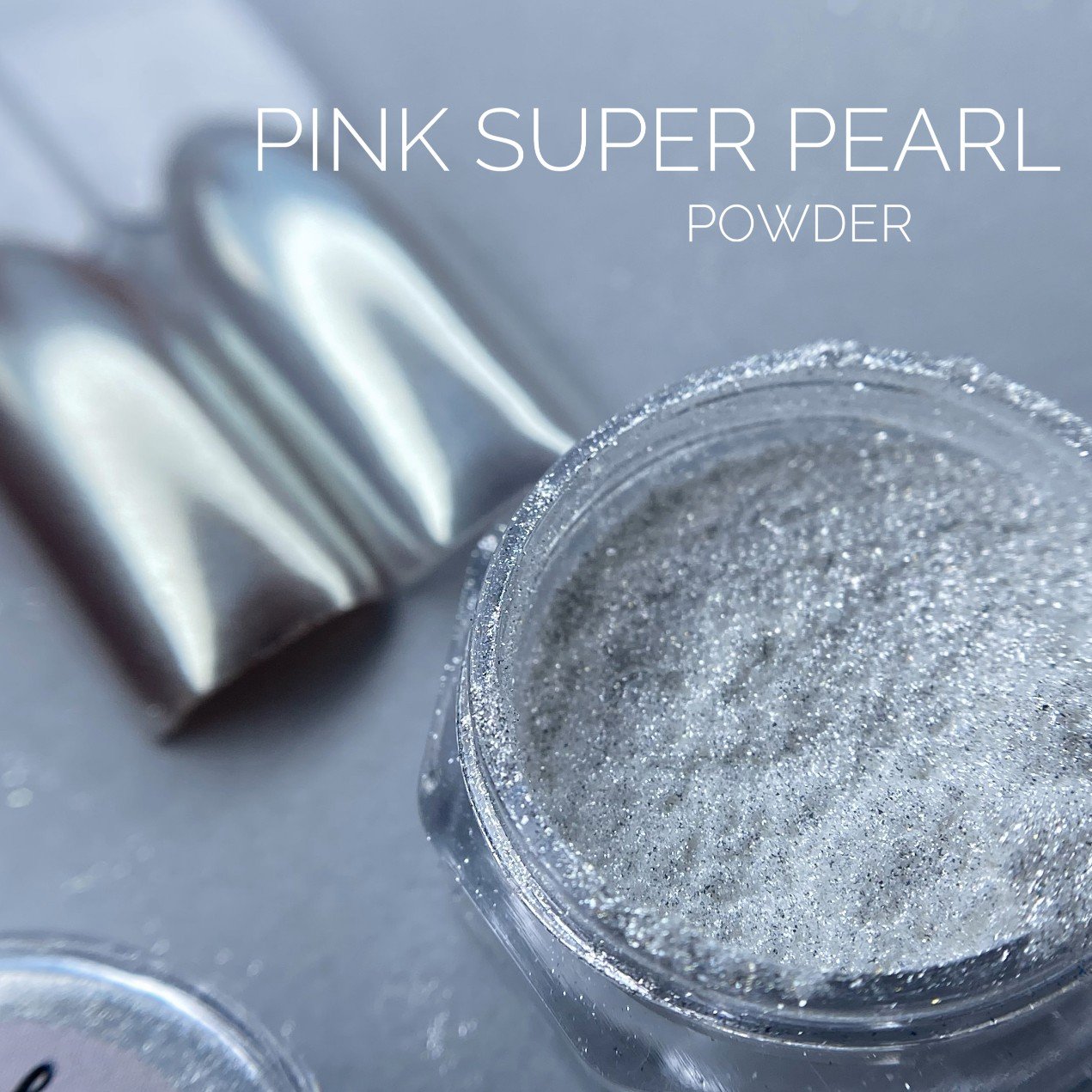 Втирка Pink Super Pearl (білосніжно-перламутрова)