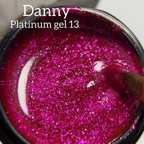 Гель для дизайну Danny Platinum Gel №13, 8 мл