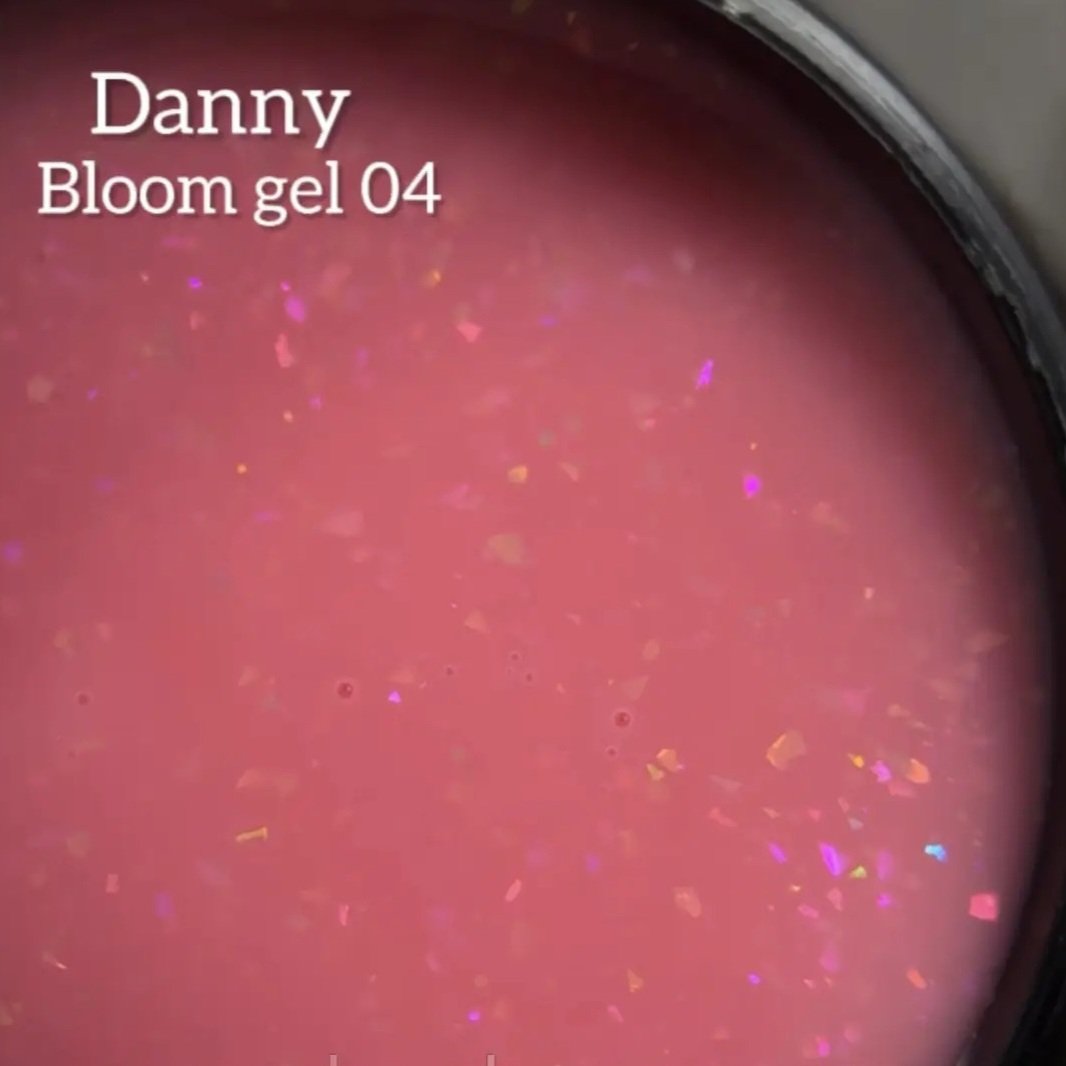 Камуфлюючий гель з поталлю Danny Bloom gel 04, 15 мл