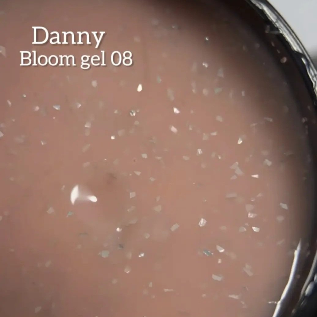 Камуфлюючий гель з поталлю Danny Bloom gel 08, 15 мл