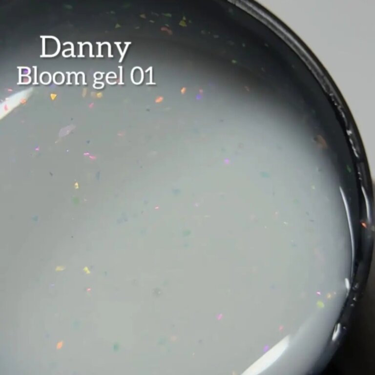 Камуфлюючий гель з поталлю Danny Bloom gel 01, 15 мл
