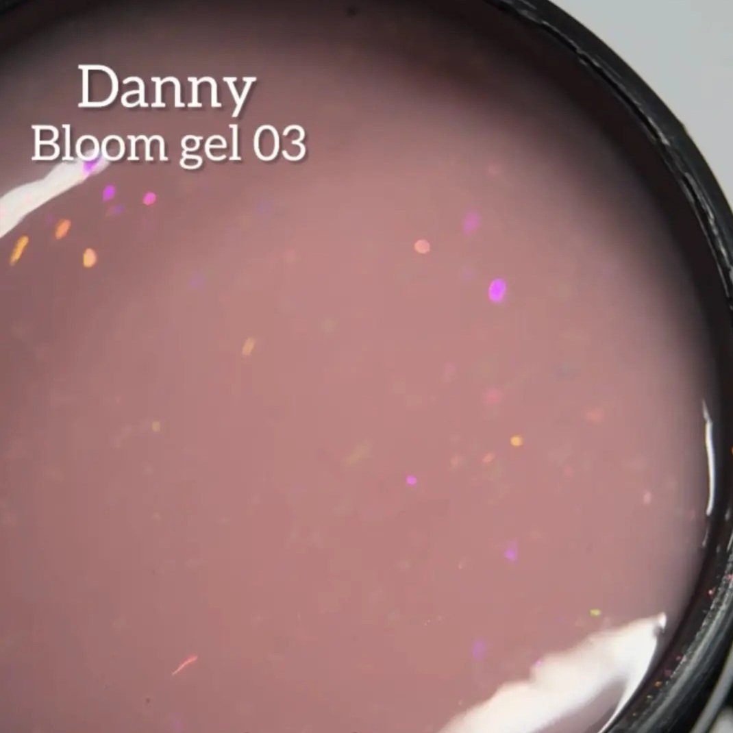 Камуфлюючий гель з поталлю Danny Bloom gel 03, 15 мл