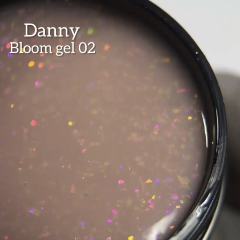 Камуфлюючий гель з поталлю Danny Bloom gel 02, 15 мл