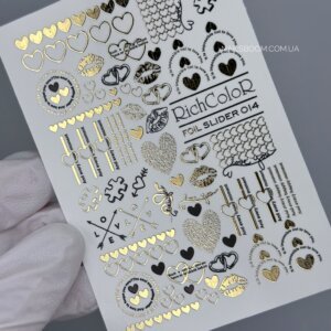 Слайдер дизайн RichColor Foil 14