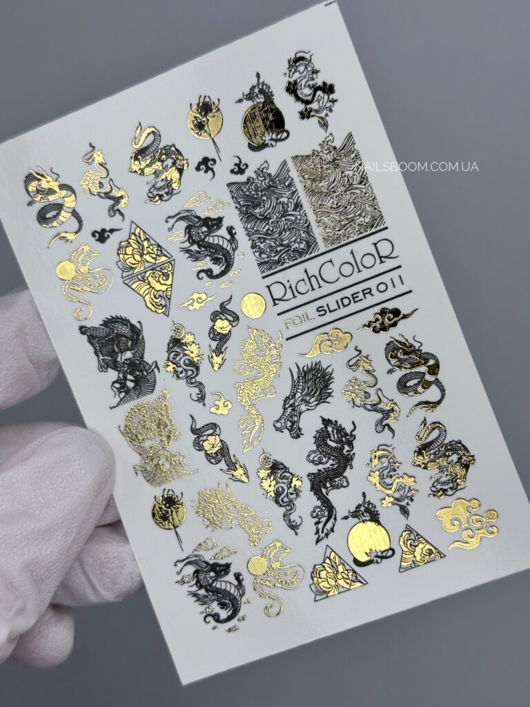 Слайдер дизайн RichColor Foil 11