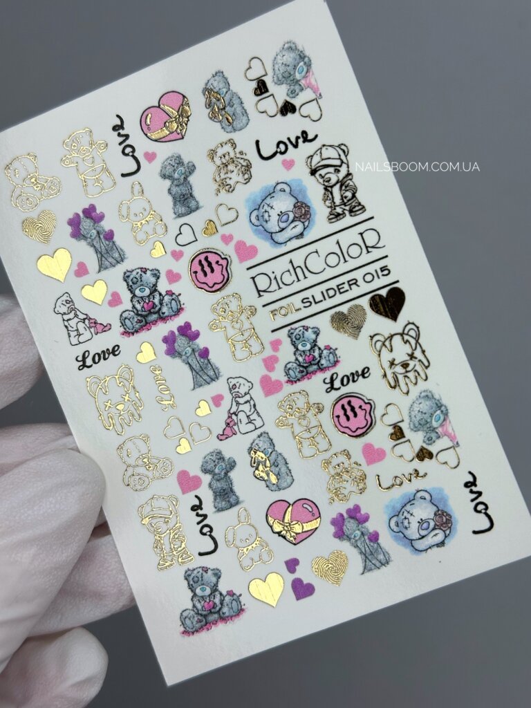 Слайдер дизайн RichColor Foil 15