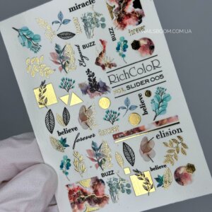 Слайдер дизайн RichColor Foil 05