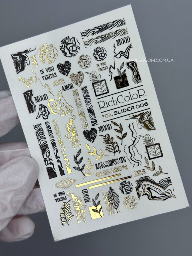 Слайдер дизайн RichColor Foil 06