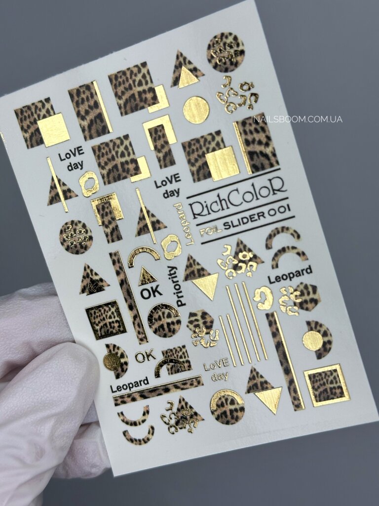 Слайдер дизайн RichColor Foil 01