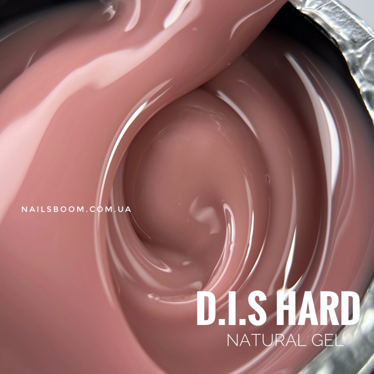 Камуфлюючий гель D.I.S nails Hard Natural, 28 мл