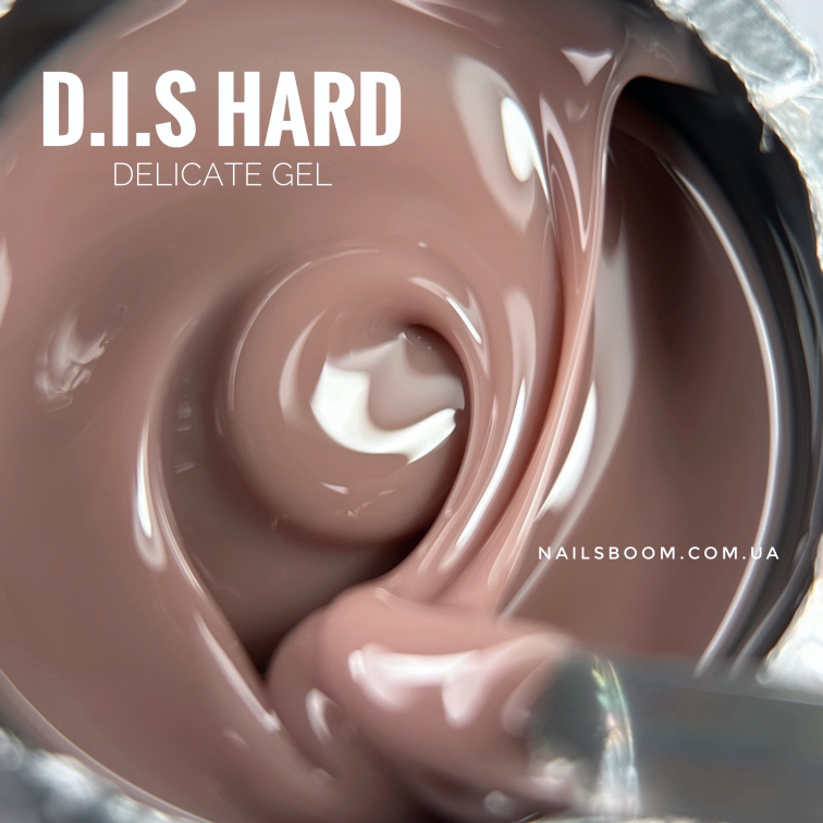 Камуфлюючий гель D.I.S nails Hard Delicate, 50 мл