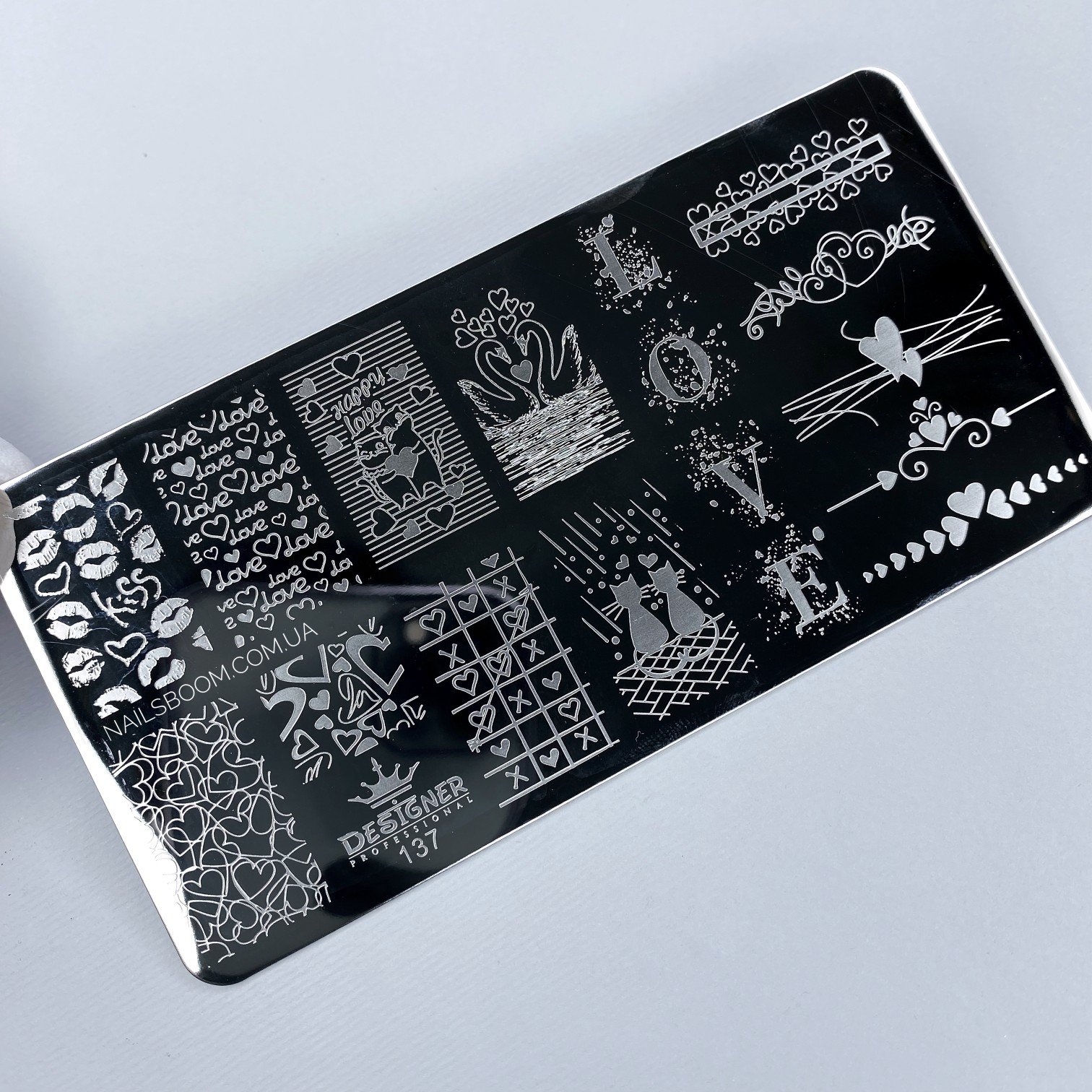 Пластина для стемпінгу Designer 137
