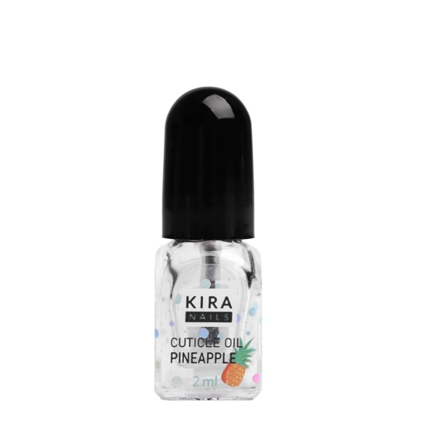 Олія для кутикули Kira Nails Cuticle Oil Pineapple, ананас, 2 мл