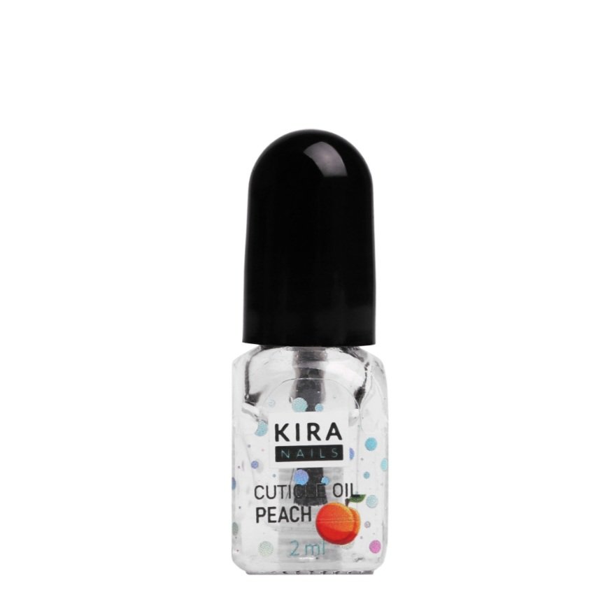 Олія для кутикули Kira Nails Cuticle Oil Peach, персик, 2 мл