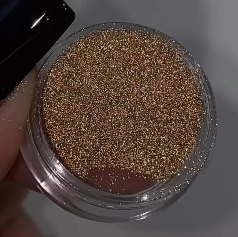 Світловідбиваючий пісок NailApex Reflective glitter №02 (золото)