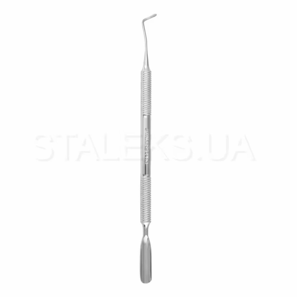 Лопатка педикюрна STALEKS PRO PODO 20 TYPE 1 PP-20/1 (кюретка + округлений пушер)