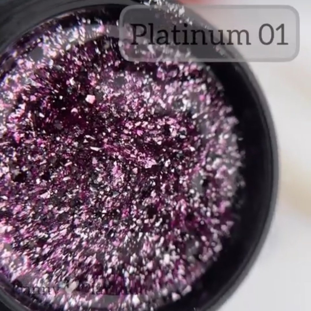 Гель для дизайну Danny Platinum Gel №01, 8 мл