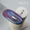 Гель-лак котяче око WEEX Cat 4, 11 мл