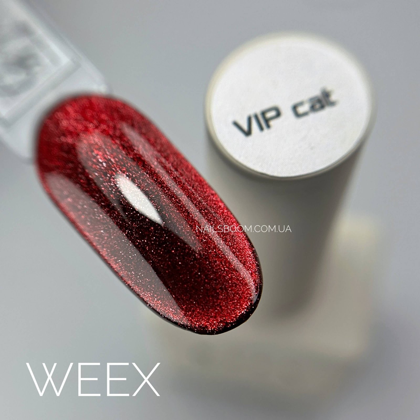 Гель-лак котяче око WEEX Vip Cat, 11 мл