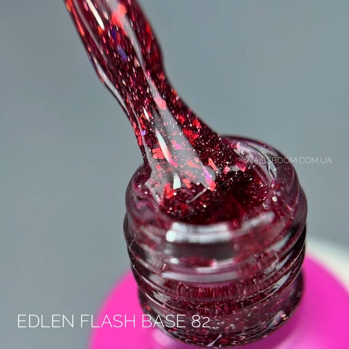 Світловідбиваюча база EDLEN Cover Base 082 (Flash collection), 9 мл
