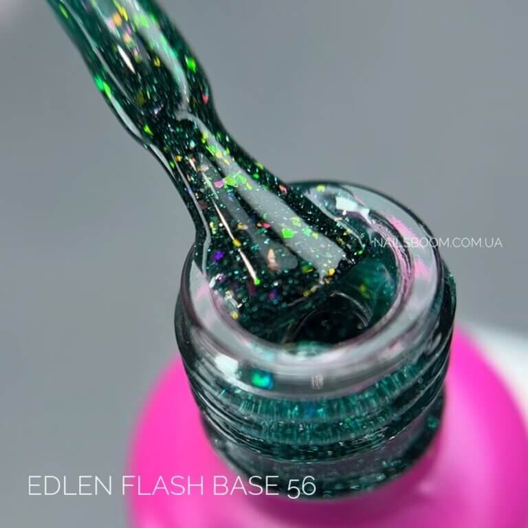 Світловідбиваюча база EDLEN Cover Base 056 (Flash collection), 17 мл